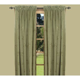 Ricardo Zurich 84 inch 4 piece Curtain And Valance Set Green Size 52 x 84