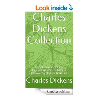 Charles Dickens Collection Tale of Two Cities, Great Expectations, Oliver Twist, A Christmas Carol, Audiobook Links eBook Charles Dickens, Classic Book Bundles Kindle Store