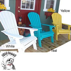 Forever Phat Tommy Recycled Folding Adirondack Chair