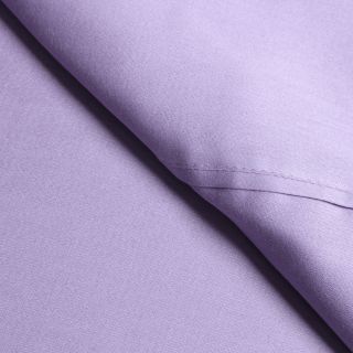 Elite Home Products Wrinkle Resistant All Cotton Sheet Set Purple Size Full