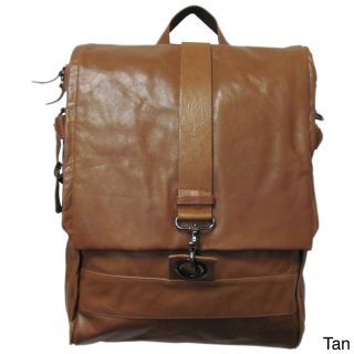 Amerileather Vintage Hunter Leather Messenger Bag/ Backpack