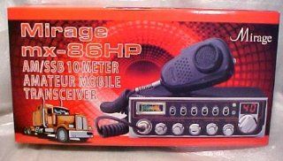 NEW Mirage MX 86HP 10 Meter Ham Radio AM/FM SSb Sideband Transceiver Electronics