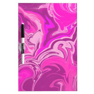 Pink and Purple Camo Graffiti Art Dry Erase Board