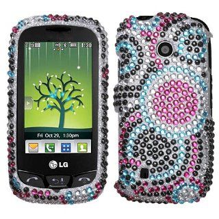 Mybat LGVN270HPCDM015NP Dazzling Diamante Bling Case for LG Cosmos Touch VN270   Retail Packaging   Bubble Cell Phones & Accessories