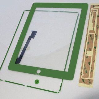 ePartSolution iPad 3 Touch Screen Digitizer Panel Glass for iPad 3 Replacement Part Green USA Seller Cell Phones & Accessories