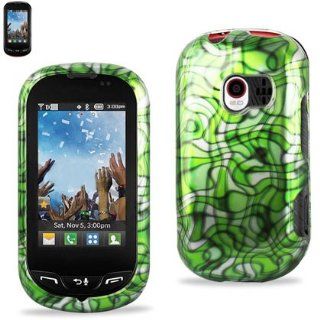 Reiko 2DPC LGVN271 0072 Durably Crafted Protective Case for LG Extraver VN271   1 Pack   Retail Packaging   Green Cell Phones & Accessories