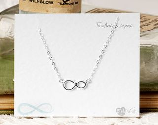 'to infinity & beyond…' necklace by kalk bay