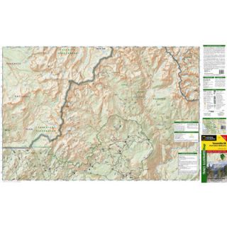 National Geographic Maps Trails Illustrated Map Yosemite SE, Ansel