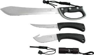 Elk Ridge ER 284 Outdoor Hunting Knife Set 6 Piece  Hunting Knives  Sports & Outdoors