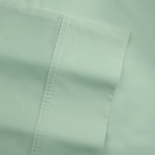 Pointehaven 500 Thread Count Egyptian Cotton Extra Deep Pocket Sheet Set With Optional Pillowcase Separates Green Size King