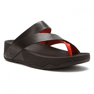 fitflop Sling™ Leather  Women's   Black