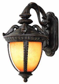 Trans Globe Lighting 5270 BS 9 3/4 Inch 1 Light Outdoor Small Wall Lantern, Burnt Sienna   Wall Porch Lights  