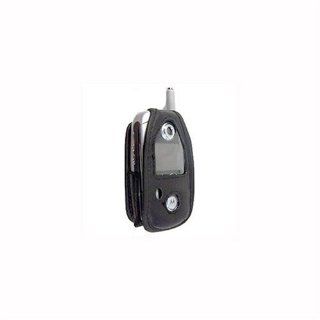 Platinum Leather Case with Ratcheting Swivel Clip for Motorola v710/A840/E815 Cell Phones & Accessories
