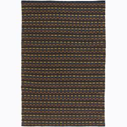 Handwoven Multicolor Mandara New Zealand Wool Rug (9 X 13)