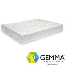 Gemma Thermal Comfort Firm 10 inch Twin Xl size Memory Foam Mattress
