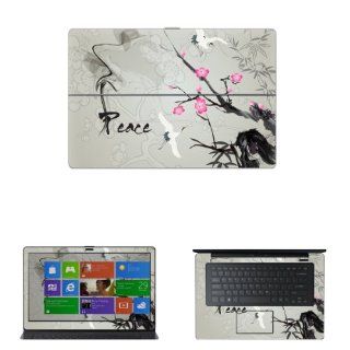 Decalrus   Decal Skin Sticker for Sony Fit 14A FLIP PC with 14" Touchscreen laptop (NOTES Compare your laptop to IDENTIFY image on this listing for correct model) case cover wrap Vaio14AFlipPC 288 Computers & Accessories