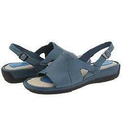 Fitzwell Lucy Blue Leather Fitzwell Sandals