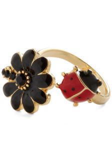 Ladybug of the Hour Ring  Mod Retro Vintage Rings