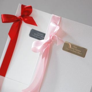 personalised valentine's love card by oh so cherished