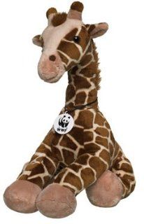 17" Tall Build a Bear WWF Giraffe Plush Toys & Games