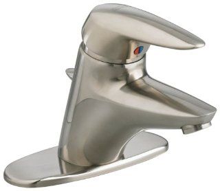 American Standard 2000.101.295 Single Control Ceramix Lavatory Faucet, Satin   Touch On Bathroom Sink Faucets  