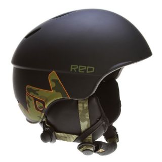 Red Hi Fi Audio Snowboard Helmet