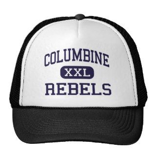 Columbine   Rebels   High   Littleton Colorado Mesh Hats