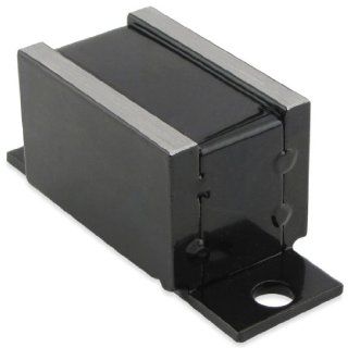 High Temperature, Heavy Duty Work Holding Magnet, 3.25" Overall Length, 1.25" Width, 1.375" Height, and 2 each 0.281" Mounting Holes, 55 Pounds Pull, 1 each Industrial Magnets