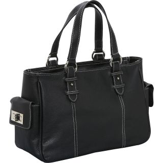 AmeriLeather Sophisticated Leather Tote
