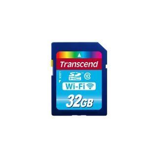 Transcend Information 32 GB Wi Fi SDHC Class 10 Memory Card (TS32GWSDHC10) Computers & Accessories