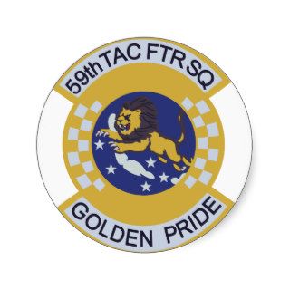 59th TAC FTR Squadron Stickers