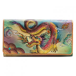 Anuschka Accordian Flap Wallet  Women's   Imperial Dragon