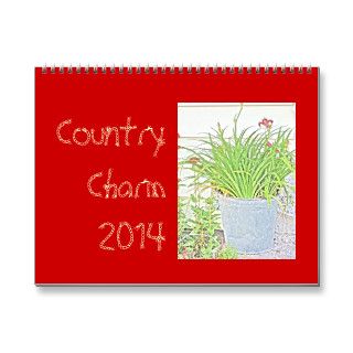 Country Charm 2014 Calendar