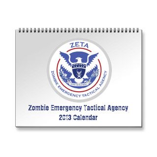 Zombie Apocalypse Story Calendar 2013