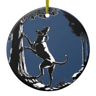 Hound Dog Ornament Hunting Dog Art Decoration