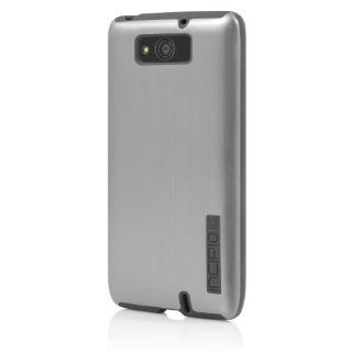 Incipio MT 303 DualPRO SHINE for the Motorola DROID Maxx   Titanium Silver/ Charcoal Gray   Carrying Case   Retail Packaging   Titanium Silver/ Charcoal Gray Cell Phones & Accessories