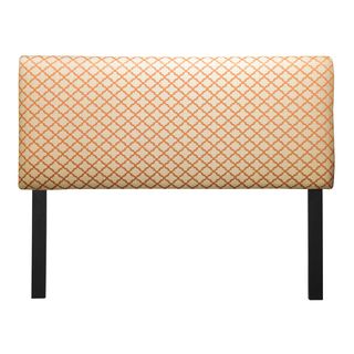 Upholstered Eddy Orange Headboard Sole Designs Headboards