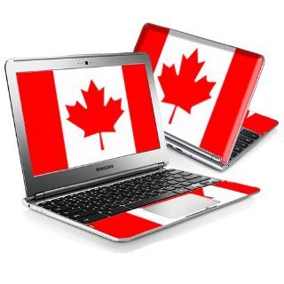 MightySkins Protective Skin Decal Cover for Samsung Chromebook 11.6" screen XE303C12 Notebook Sticker Skins Canadian Flag Computers & Accessories