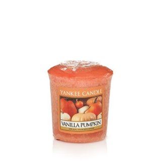 Vanilla Pumpkin   Box of 18 Wrapped Yankee Candles   Scented Candles