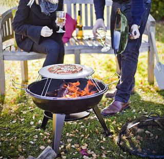 outdoor pizza and grill firepit by posh garden furniture