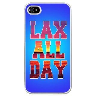 Lacrosse LAX All Day iPhone Case (iPhone 4/4S) Cell Phones & Accessories