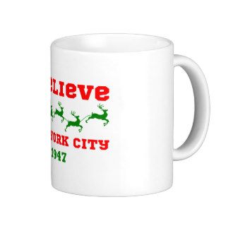 I Believe in Christmas NYC 1947 Mug