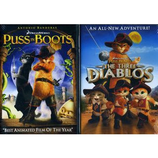 Puss In Boots/Puss In Boots The Three Diablos (DVD) Dreamworks Comedy
