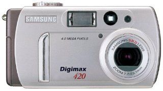 Samsung Digimax 420 4.1MP Digital Camera w/ 3x Optical Zoom  Point And Shoot Digital Cameras  Camera & Photo