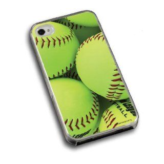Softball Graphic iPhone Case (iPhone 4/4S) Cell Phones & Accessories