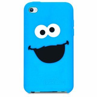 iSound DGIPOD 4662 Sesame Street Cookie Monster Silicone Case for iPod Touch 4   Blue   Players & Accessories