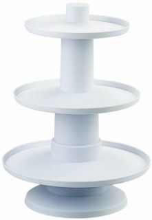 Wilton 307 705 Stacked 3 Tier Dessert Tower for Cupcakes Cake Stands Kitchen & Dining