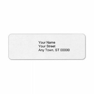 silly funny mad angry cow cartoon custom return address labels