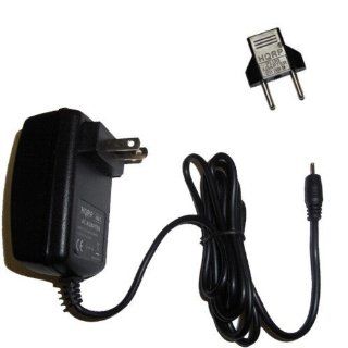 HQRP Wall Travel AC Adapter / Charger / Power Supply Cord for Asus Eee PC 1011CX / 1011CX RBK301 / 1015CX RPK304 / 1015CX RRD304 / 1015CX RTL304 / 1015E DS01 PK / 1015E DS03 Netbook / Subnotebook plus HQRP Euro Plug Adapter Electronics