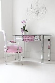 large mirrored dressing desk by out there interiors